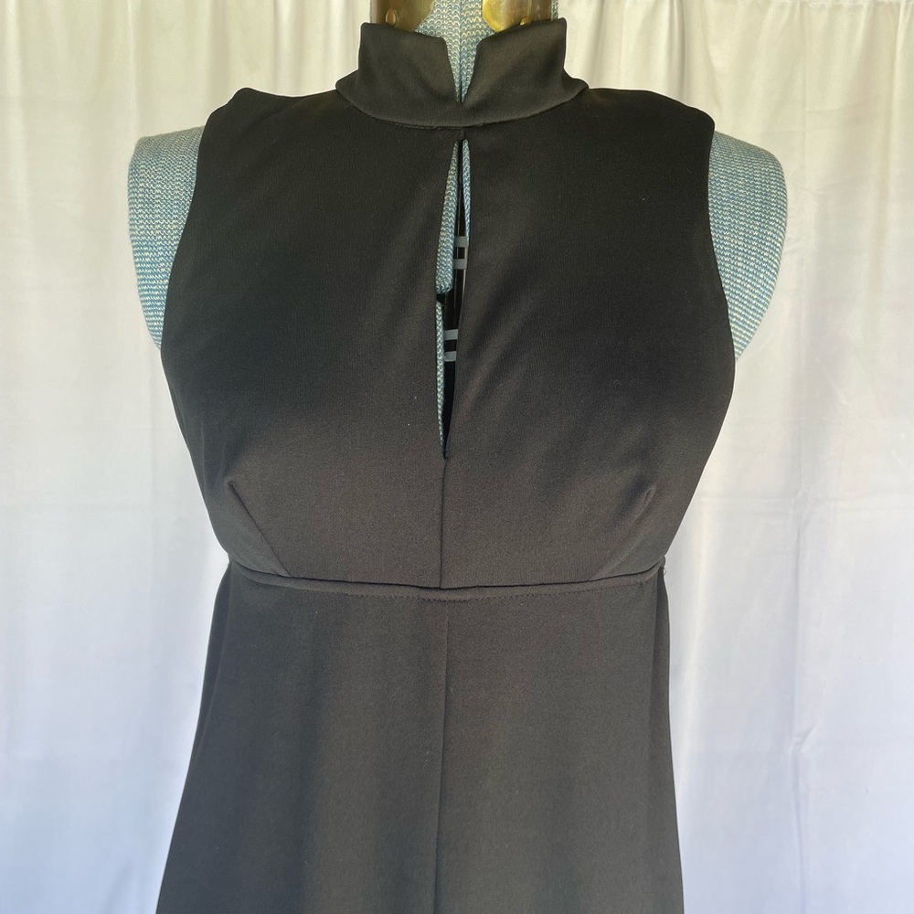 Vintage 1970’s Jack Hartley Black Bell Bottom Jumpsuit